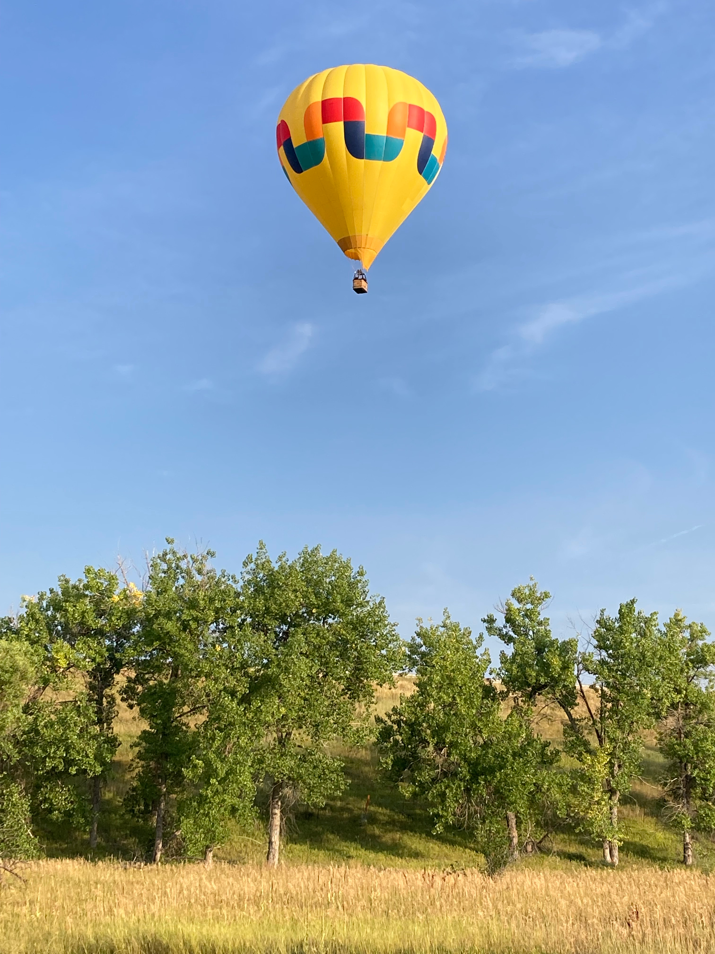 Hot Air Balloons Water Reflection
